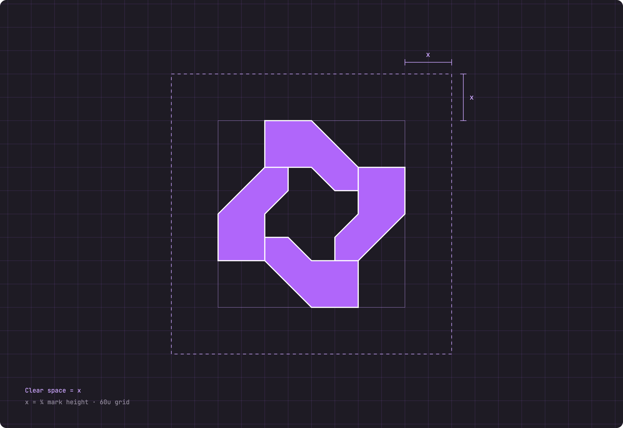 Logo clear space